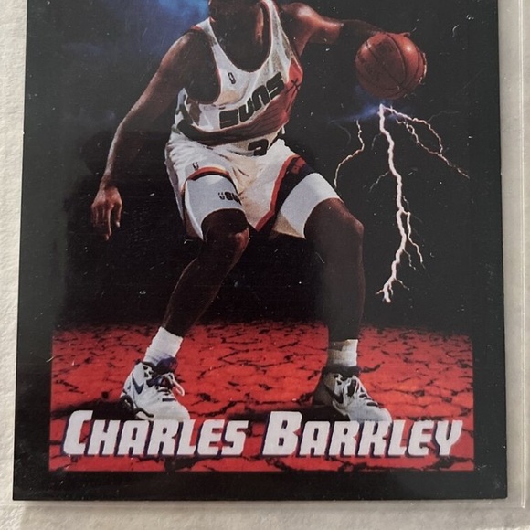 1994 Skybox Charles Barkley “Desert Storm” Card #332! RARE! - Picture 5 of 5